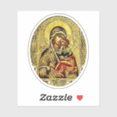 トオトコスとキリスト・チャイルド正統のアイコン・ビニール シール (シート)