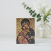 トオトコスとチャイルドキリスト葬儀祈りの言葉カード プレイスカード (スタンド正面)