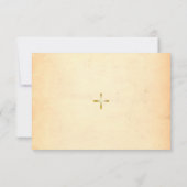 トオトコスアイコン正教会の葬儀の寮 サンキューカード (裏面)