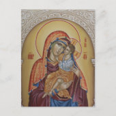 トオトコスキリスト子東方正教会のアイコン ポストカード (正面)