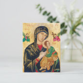 トオトコスベビーイエスアンドエンジェルズアイコン ポストカード (スタンド正面)