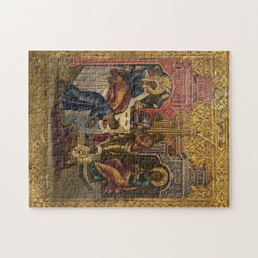 トオトコス正教会のキリスト教アイコンの出生 ジグソーパズル (横)