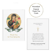 トオトコス・キリスト・チャイルド正教会キリスト教葬儀 サンキューカード