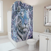 トオニタイガーブルー シャワーカーテン (インサイチュ)