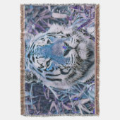 トオニタイガーブルー スローブランケット (正面縦)