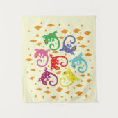 トカカラフルゲ タペストリー (正面)