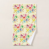 トカカラフルゲ バスタオルセット (ハンドタオル)