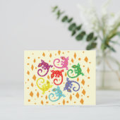 トカカラフルゲ ポストカード (スタンド正面)