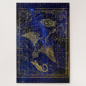 トカゲとハクチョウの星座パズル ジグソーパズル (縦)