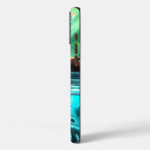 トカゲとモンスターフォンケース Case-Mate iPhoneケース (裏面 / 左)