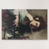 トカゲに噛まれた少年(1593-1594) - Caravaggio ジグソーパズル (横)