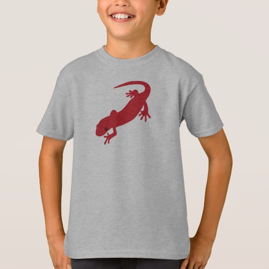 トカゲのシャツ Tシャツ (正面)