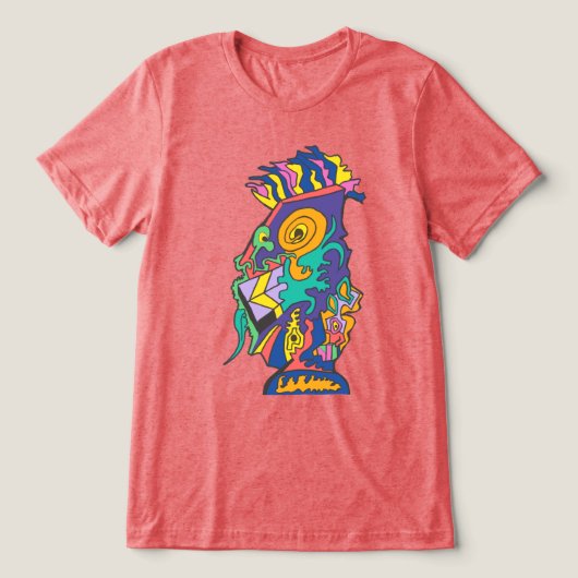トカゲのジレンマ トライブレンドTシャツ (デザイン正面)