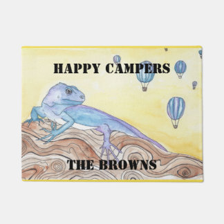 トカゲのドア・マット ドアマット