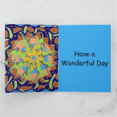 トカゲのマンダラ カード (内部)