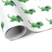 トカゲの包装紙 ラッピングペーパー (ロールコーナー)