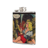 トカゲの女王 – 漫画表紙 フラスク (左)