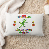 トカゲの恋人 ランバークッション (ブランケット)