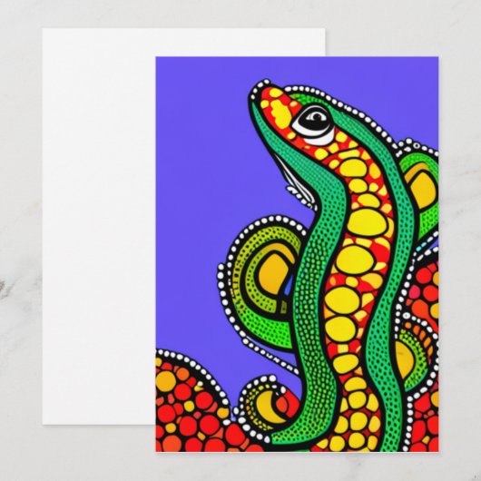 トカゲの愛 シーズンカード (正面/裏面)