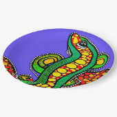 トカゲの愛 ペーパープレート (アングル)