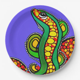 トカゲの愛 ペーパープレート