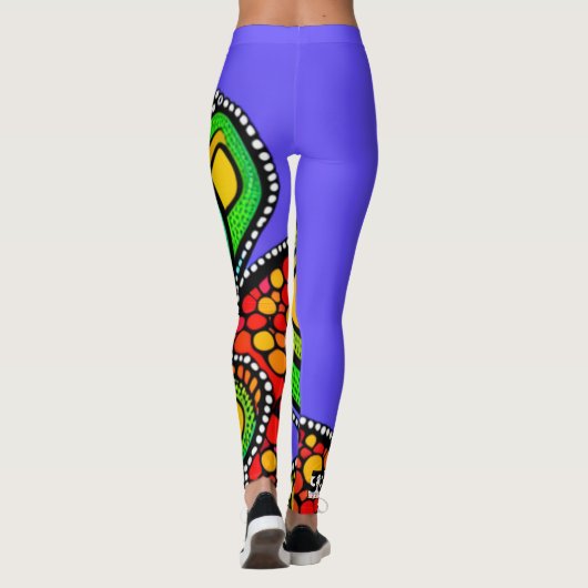 トカゲの愛 レギンス (裏面)