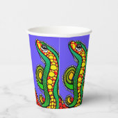 トカゲの愛 紙コップ (右)