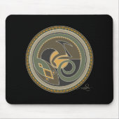 トカゲの精神 マウスパッド (正面)
