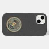 トカゲの精神 Case-Mate iPhoneケース (裏面 (横))