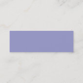 トカゲの細いプロフィールカードを跳躍させている子供 スキニー名刺 (裏面)