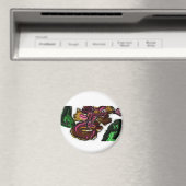 トカゲの芸術作品 マグネット (インサイチュ (食洗機))