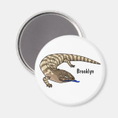 トカゲは爬虫性のアニメ マグネット (正面/裏面)