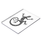 トカゲまたはサンショウウオの落書き ノートブック (左側)