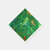 トカゲろうけつ染め スタンダードカクテルナプキン (角)