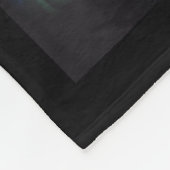 トカゲトカゲおもしろいトカゲ月が私をトレンド フリースブランケット (角)