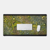 トカゲ二匹が挨拶する デスクマット (キーボード&マウス)