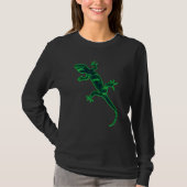 トカゲ動物学者 Tシャツ (正面)