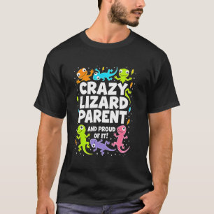 トカゲ好きな親のためのおもしろカワイイ爬虫類グッズ Tシャツ