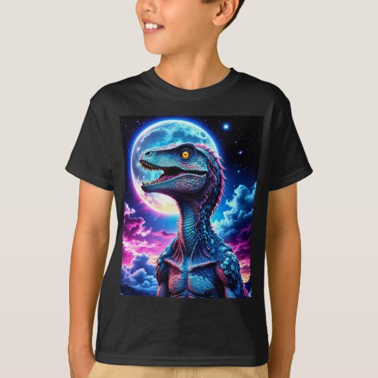 トカゲ宇宙 Tシャツ (正面)