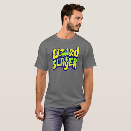 トカゲ層 Tシャツ (正面フル)