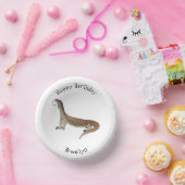 トカゲ漫画イラストレーション ペーパーボウル (パーティー)