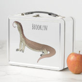 トカゲ漫画イラストレーション メタルランチボックス (インサイチュ)