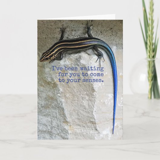 トカゲ語（スケンク） カード (正面)