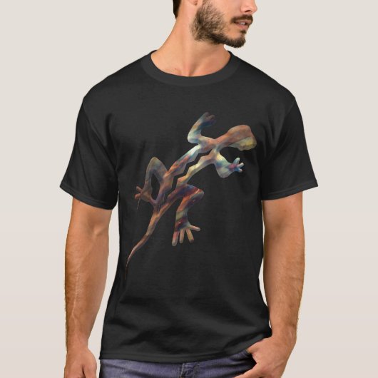 トカゲ銅 Tシャツ (正面)