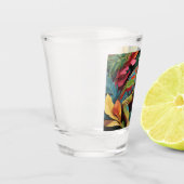 トカゲ離れーズ&カラーショットグラス ショットグラス (左)