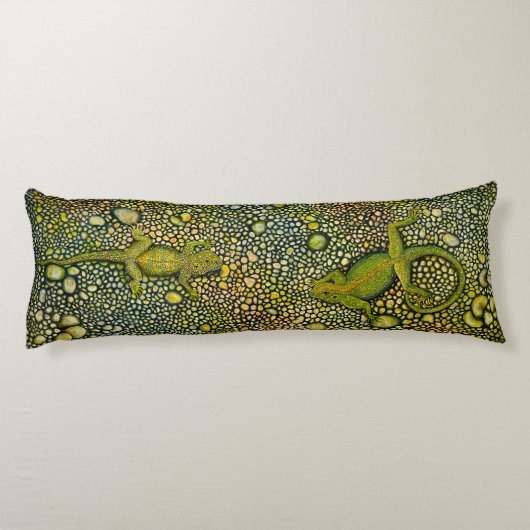 トカゲ顔へ顔 ボディピロー (裏面)