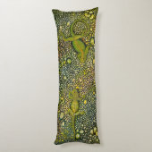 トカゲ顔へ顔 ボディピロー (裏面 (縦))