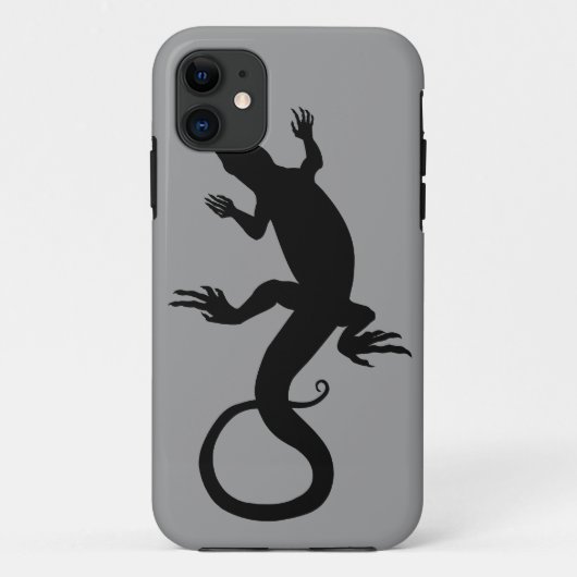 トカゲ アート iPhone 5 ケース ビンテージ 爬虫類 アート Case-Mate iPhoneケース (裏面)