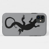 トカゲ アート iPhone 5 ケース ビンテージ 爬虫類 アート Case-Mate iPhoneケース (裏面(横))
