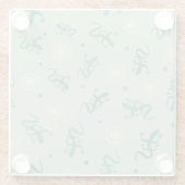 トカゲ ガラスコースター (裏面)